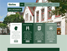Tablet Screenshot of buenting.de